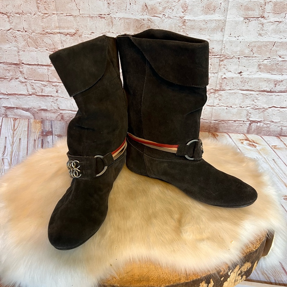 Isabel Marant for H&M suede tassled boots size 6.5 - Picture 3 of 12